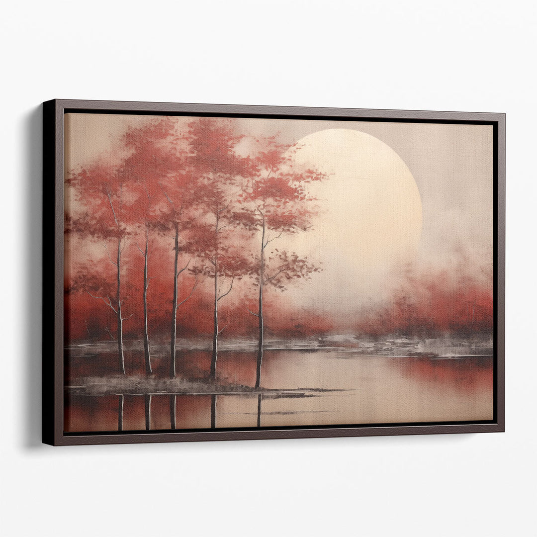 Timeless Redwood Reflections 2 - Canvas Print Wall Art
