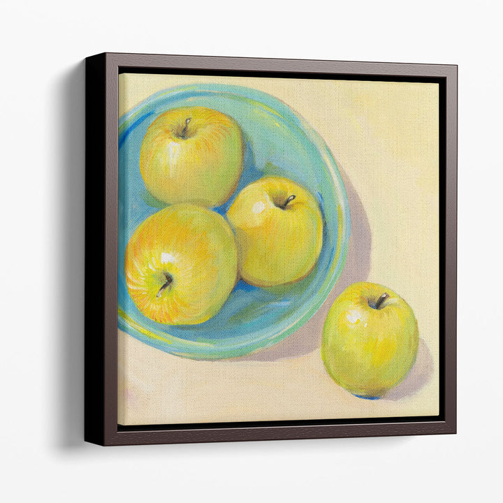Impressionist Still Life Prints textured apple painting