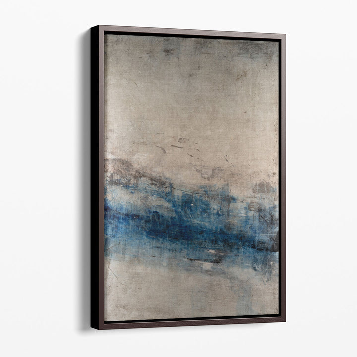 Minimalist print with subtle color accents