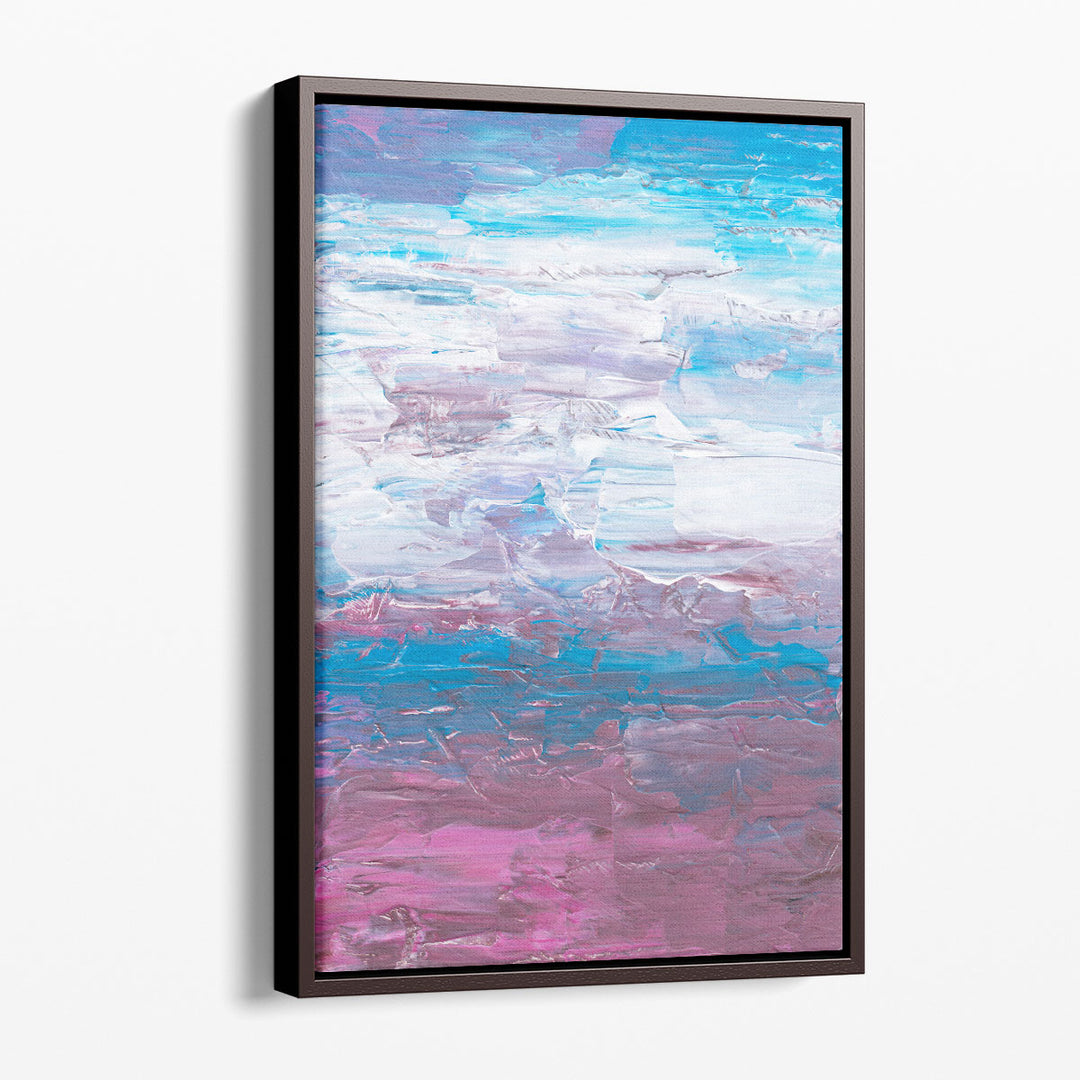 Master bedroom wall decor with soft abstract