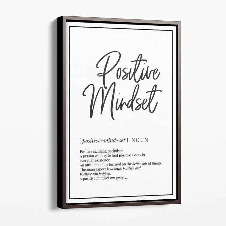Minimalist Typography Wall Art clean font design