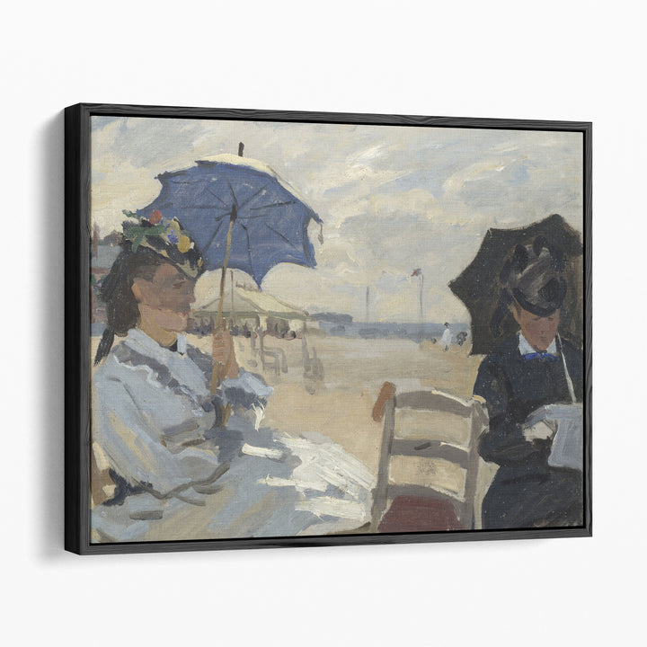 The Beach at Trouville, 1870 - Canvas Print Wall Art