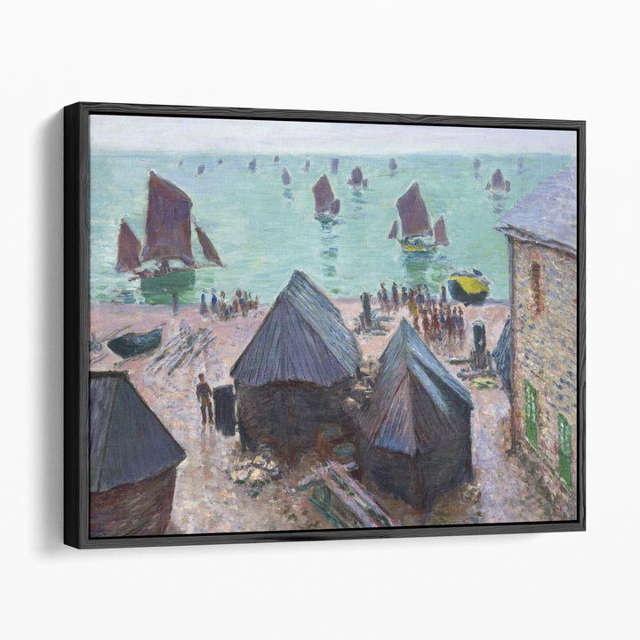 The Departure of the Boats - Canvas Print Wall Art