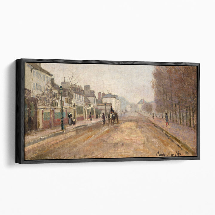 Boulevard Heloise, Argenteuil, 1872 - Canvas Print Wall Art