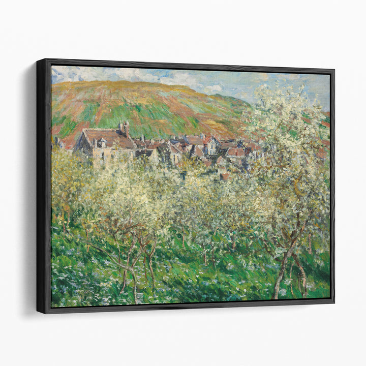 Flowering Plum Trees, 1879 - Canvas Print Wall Art