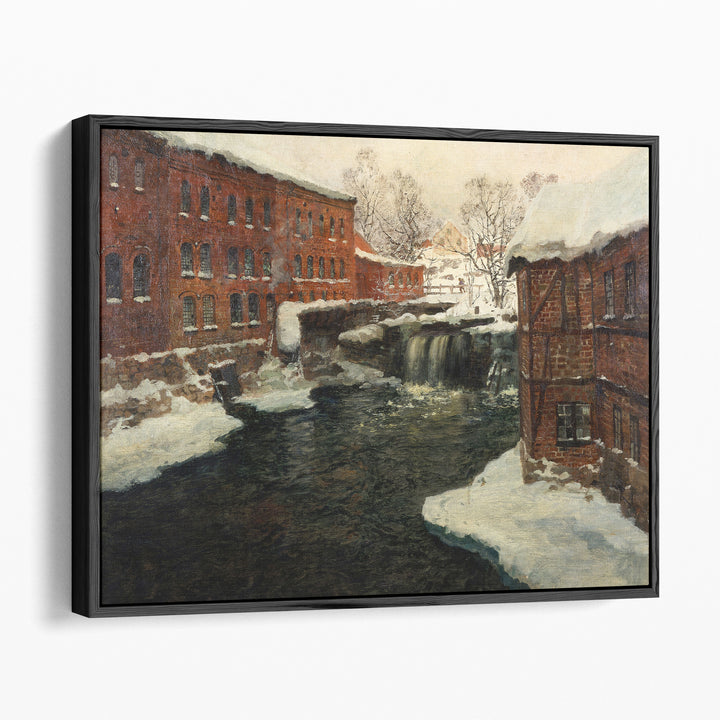 Mill Scene - Canvas Print Wall Art
