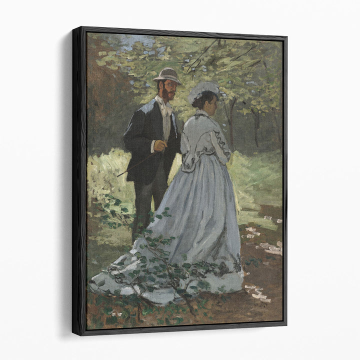 Bazille and Camille, 1865 - Canvas Print Wall Art