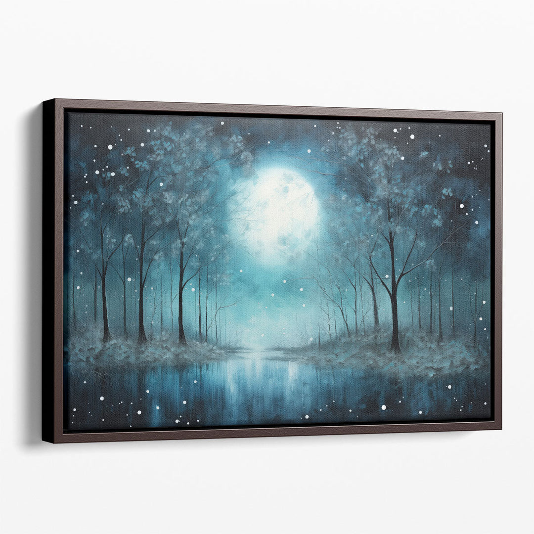 Lunar Lullaby - Canvas Print Wall Art