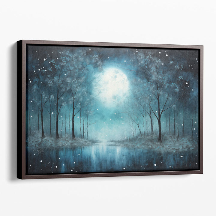 Lunar Lullaby - Canvas Print Wall Art