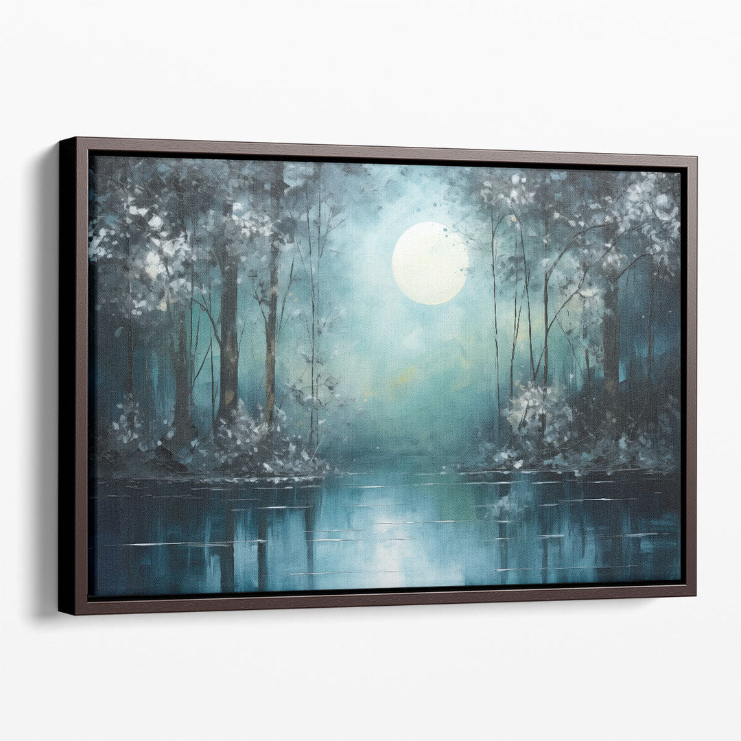 Lunar Lullaby 2 - Canvas Print Wall Art
