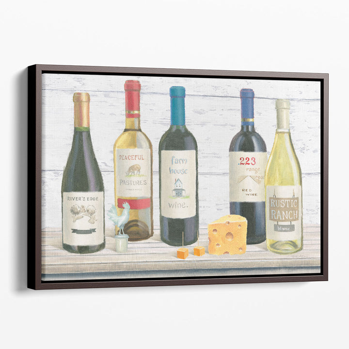 still life prints – elegant wine composition