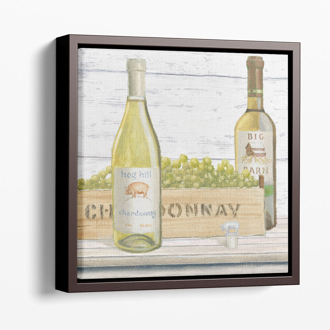 fruit wall art – neutral white grape motif