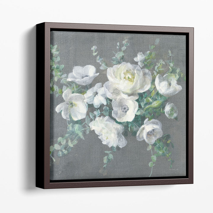 White rose wall decor sculptural elegance