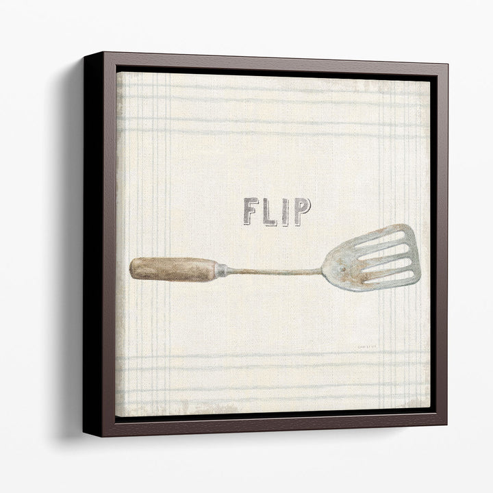Bold Typography Wall Art – striking kitchen script