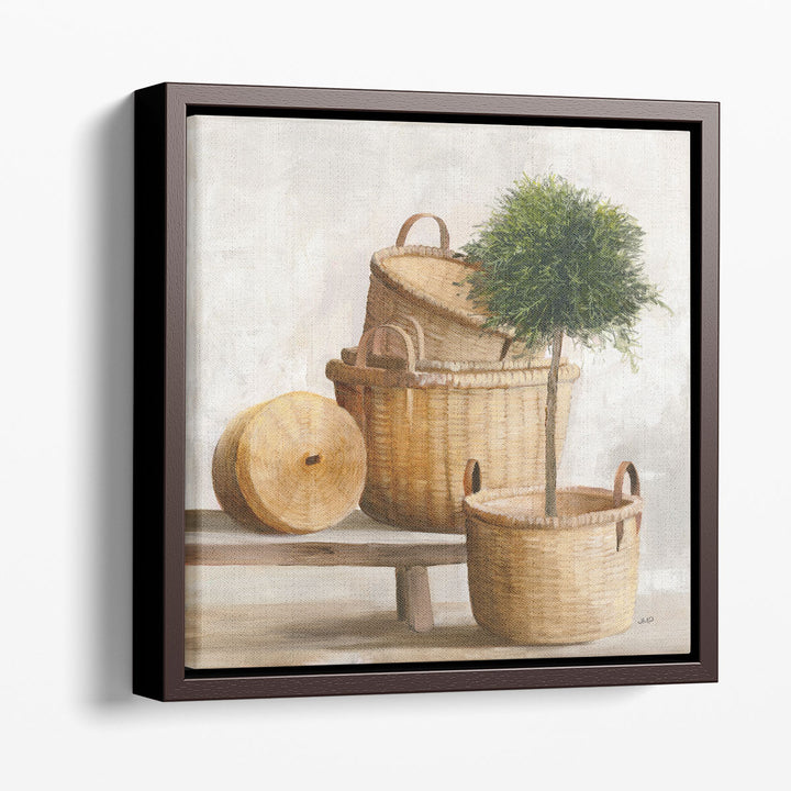 still life prints – brown and green arrangement