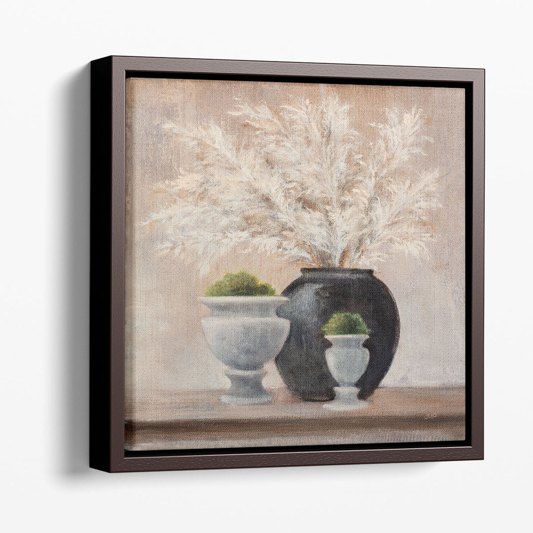 still life prints – brown urn painting