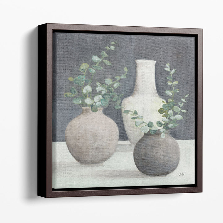 Ceramic Kitchen Wall Art textured vase design