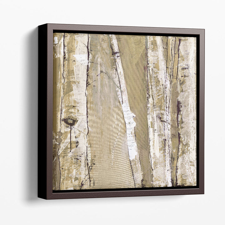Tree prints with stylized forest forms