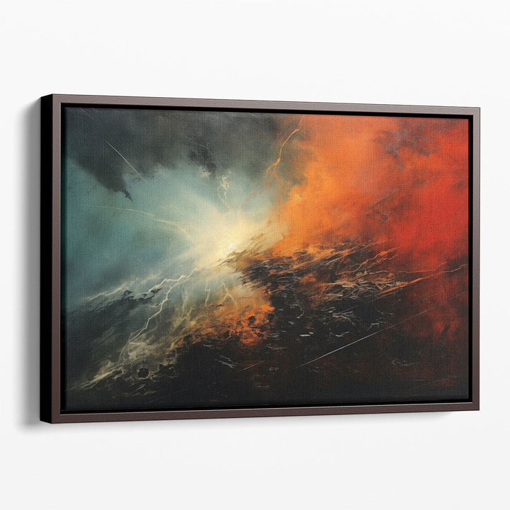 Contemporary Canvas Art – modern abstract wall piece