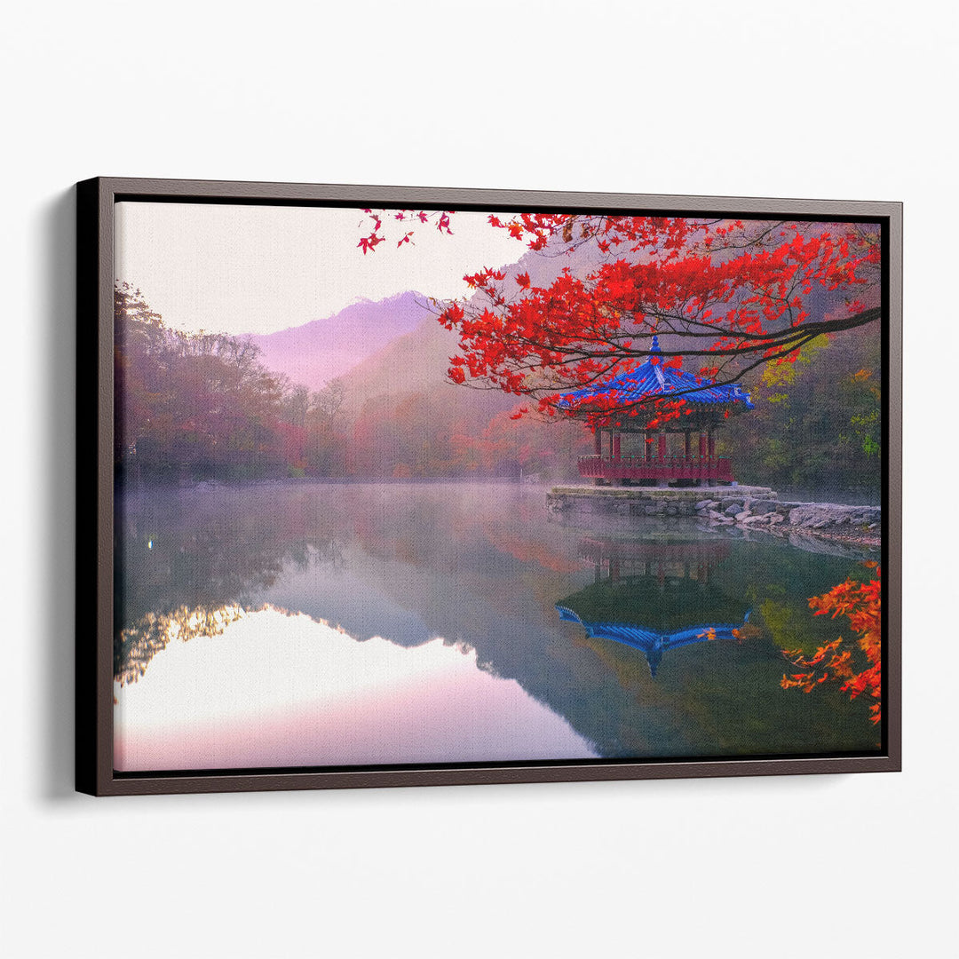 Colorful Autumn Season in Naejangsan National Park - Canvas Print Wall Art