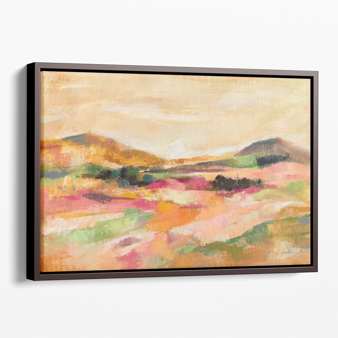 Landscape prints in bold abstract style