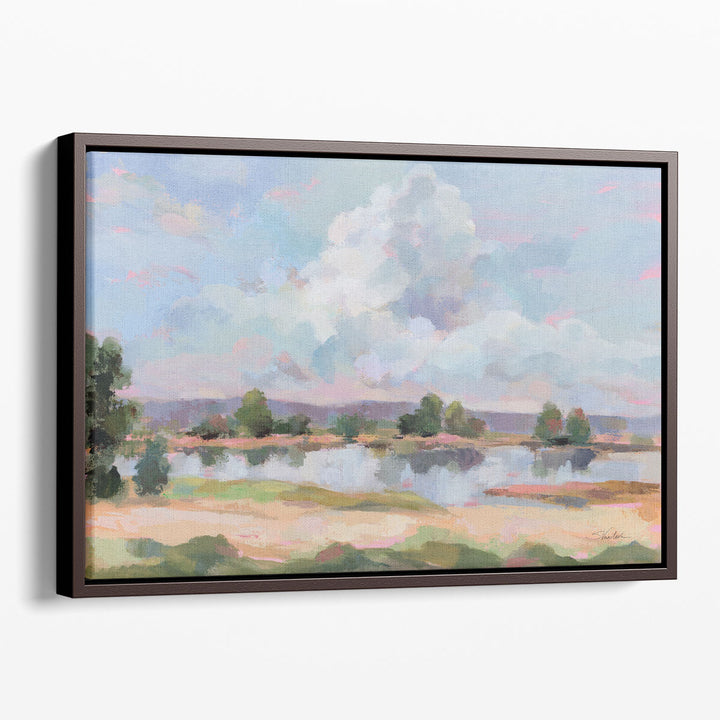 Big landscape wall art for farmhouse with open field