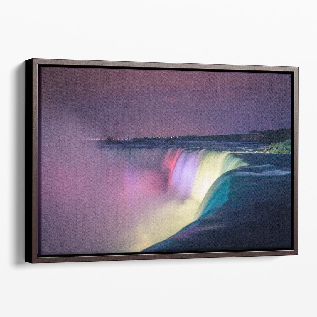 Niagara Falls at Night - Canvas Print Wall Art