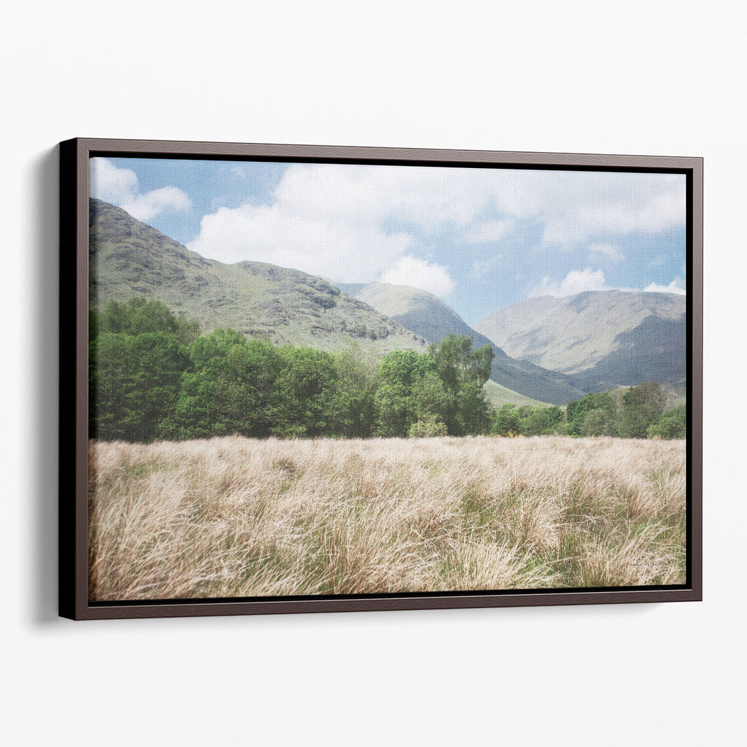 Farm wall art with rural scenery