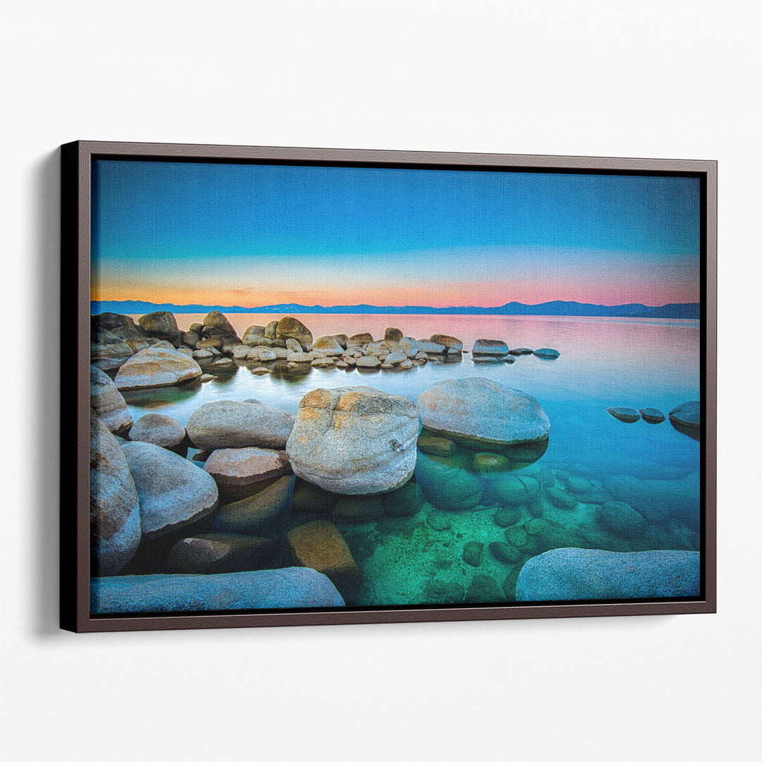 Lake Tahoe, Sierra Nevada, California - Canvas Print Wall Art