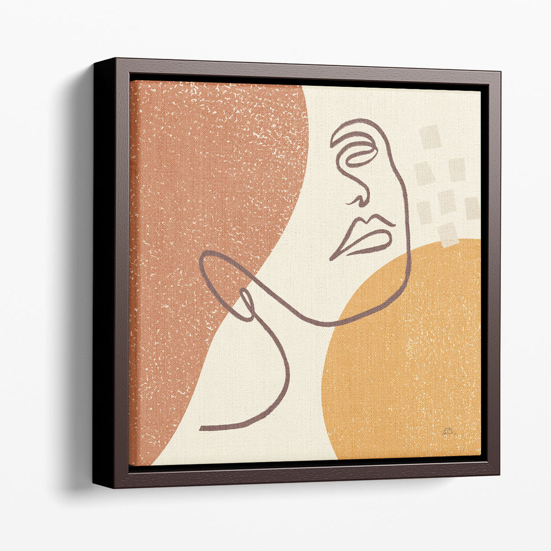 feminine wall art delicate brushstrokes