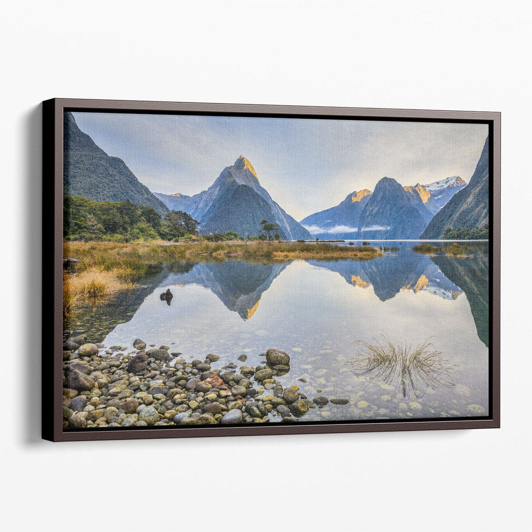 Rock prints with natural textures and landscapes