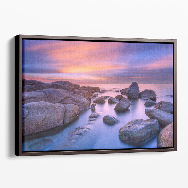 Sunset at Hadmarrumphung, Thailand - Canvas Print Wall Art