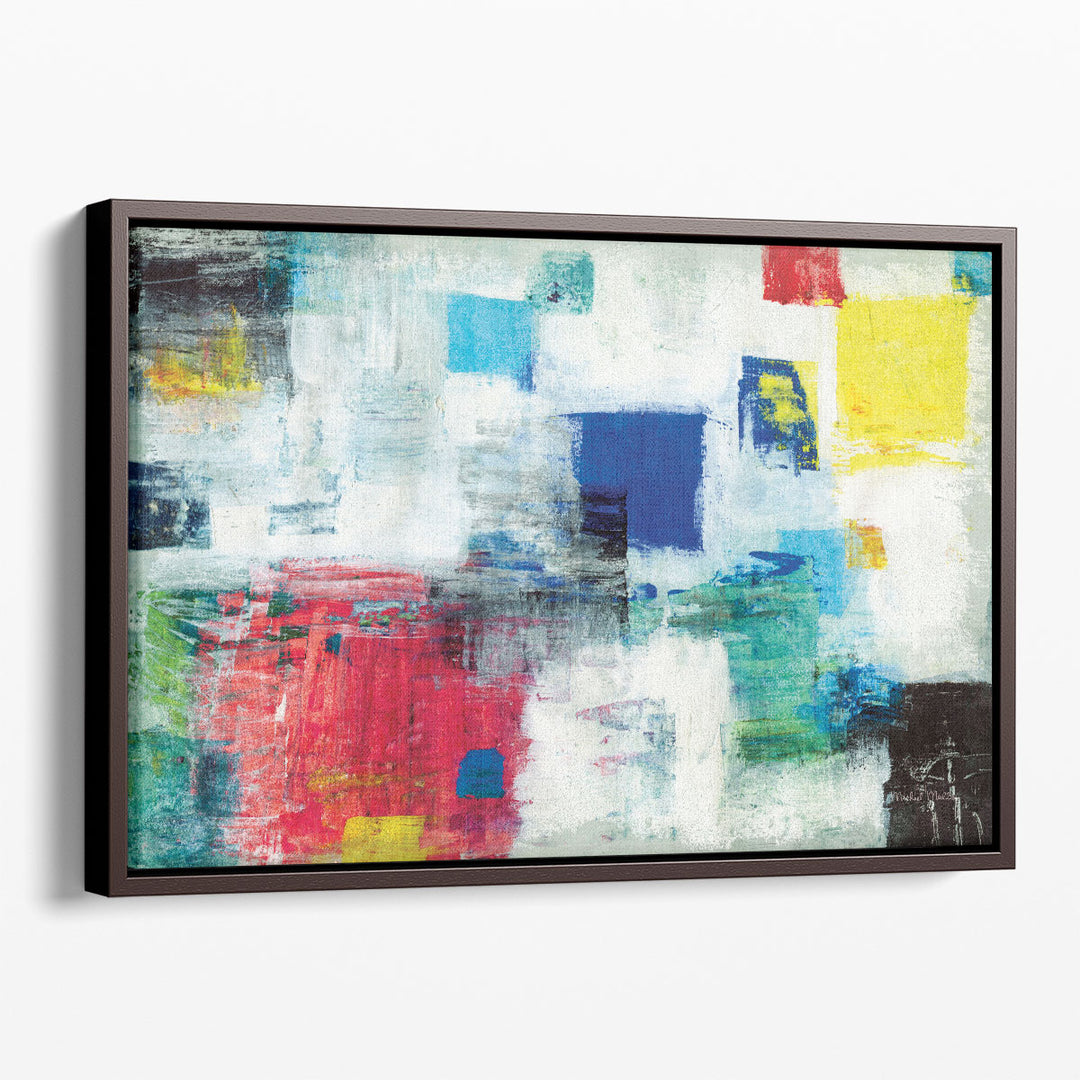 bold geometric pattern art print