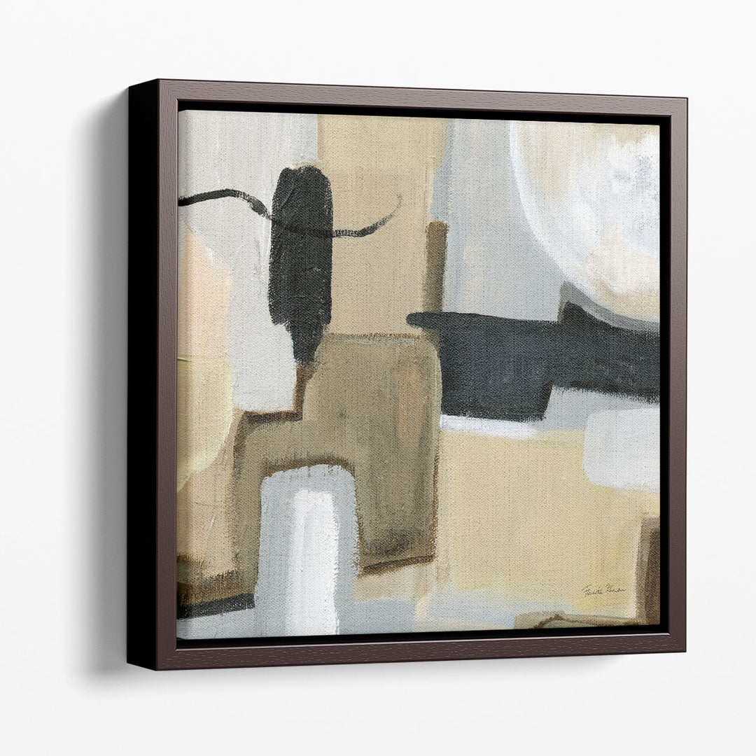 Earthy Abstract - Canvas Print Wall Art