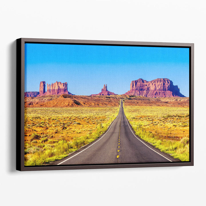 Scenic landscape canvas wall art for hallway