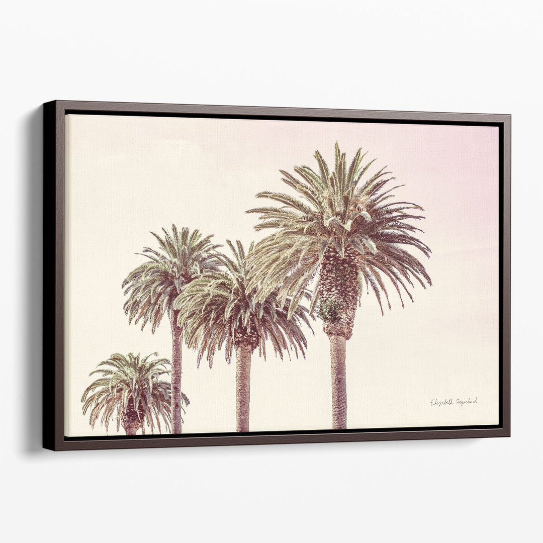 Pastel Palms - Canvas Print Wall Art