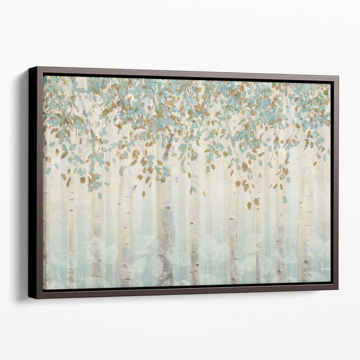 Forest prints with neutral textured tones