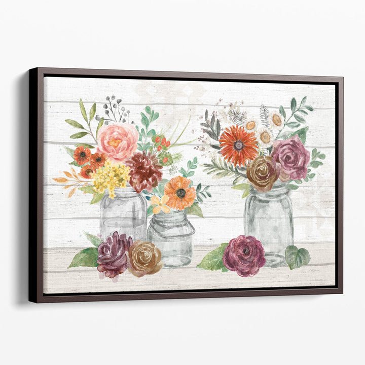 Flower Fest IV - Canvas Print Wall Art