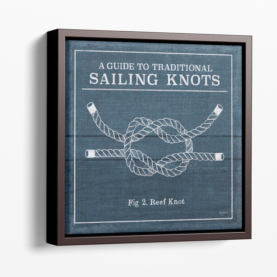Vintage Sailing Knots III - Canvas Print Wall Art