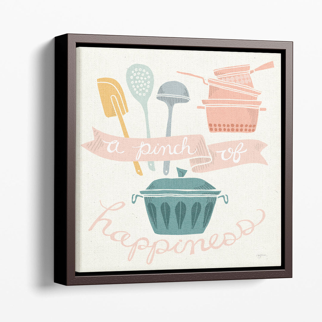 Modern Typography Wall Art – bold kitchen script