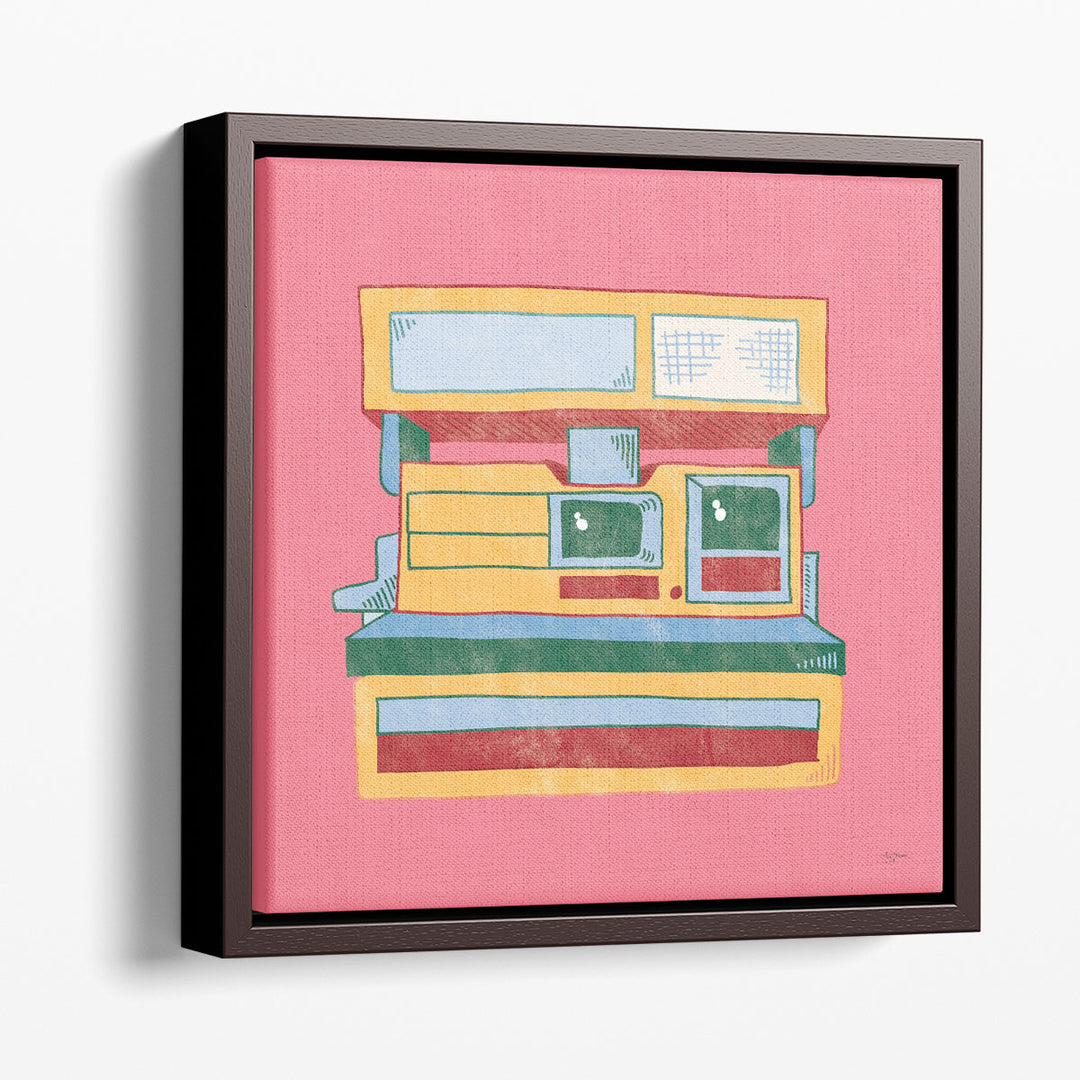 Retro Polaroid No Words - Canvas Print Wall Art