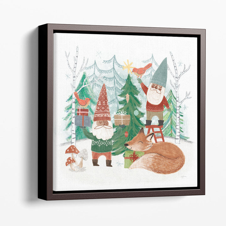 Woodland Gnomes VI - Canvas Print Wall Art