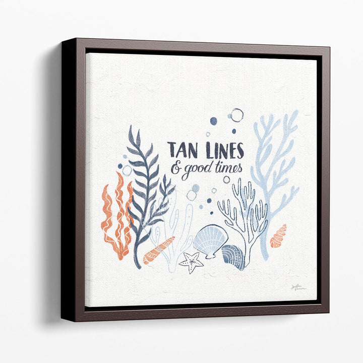 Simple SEA IV - Canvas Print Wall Art