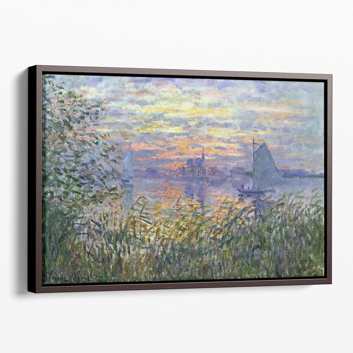 Sunset on the Siene, 1874 - Canvas Print Wall Art
