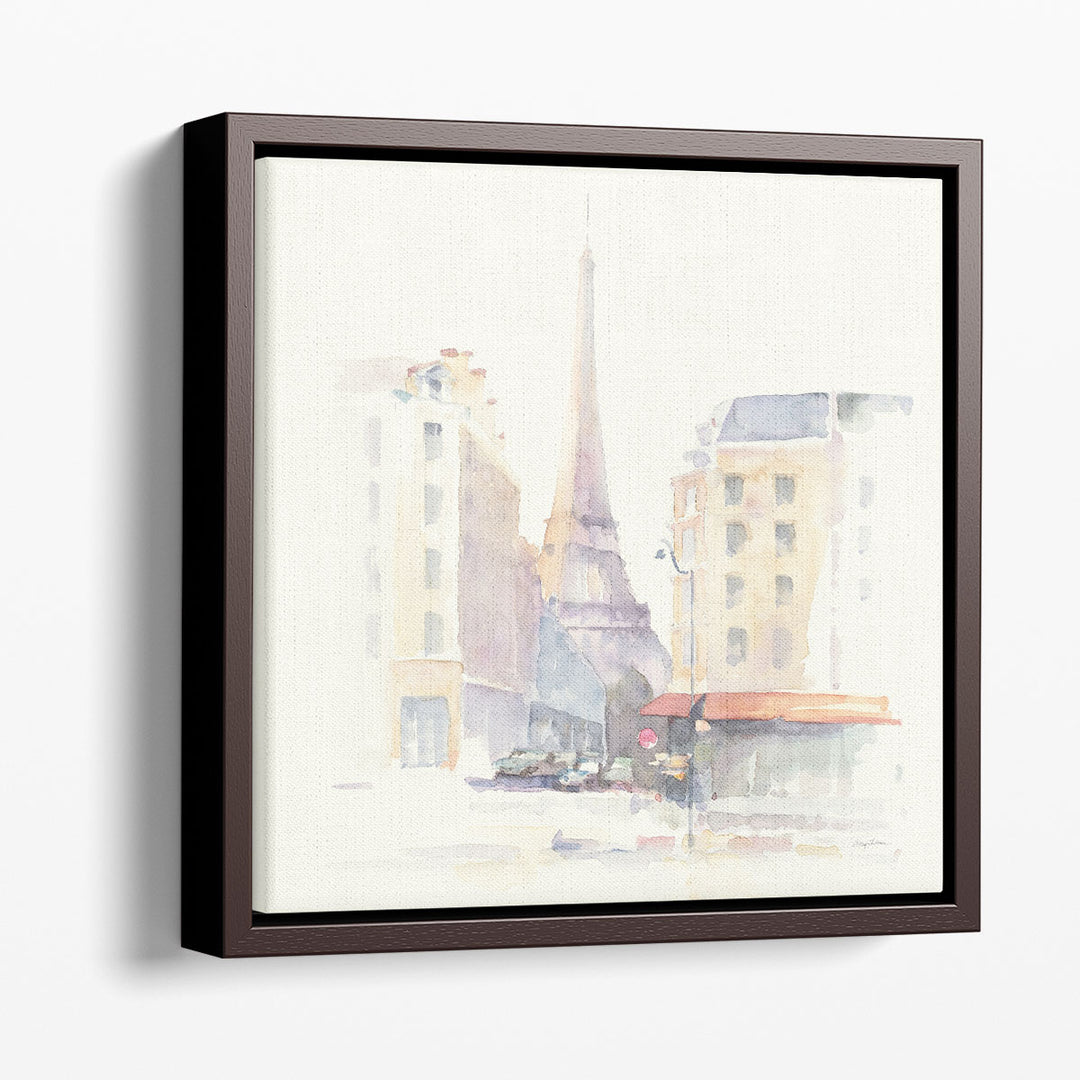 Abstract wall decor in neutral architectural tones