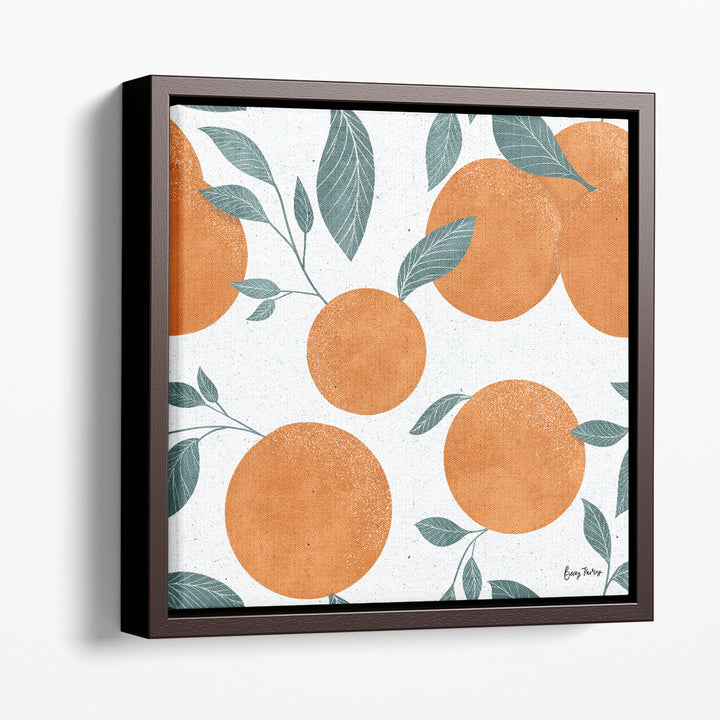 Modern Cocktail Prints – cocktail pattern with orange twist