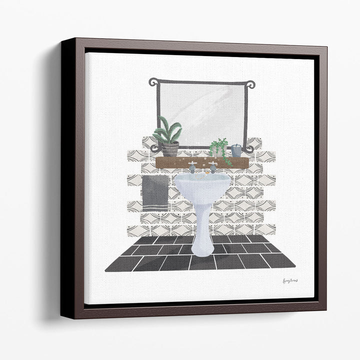 Relaxing Bathroom I - Canvas Print Wall Art