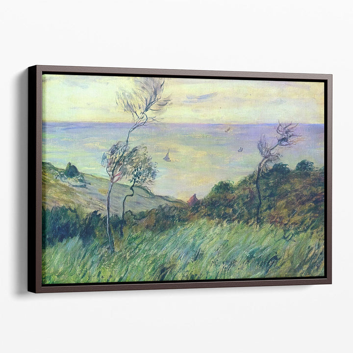 Cliffs of Varengeville, Gust of Wind, 1882 - Canvas Print Wall Art