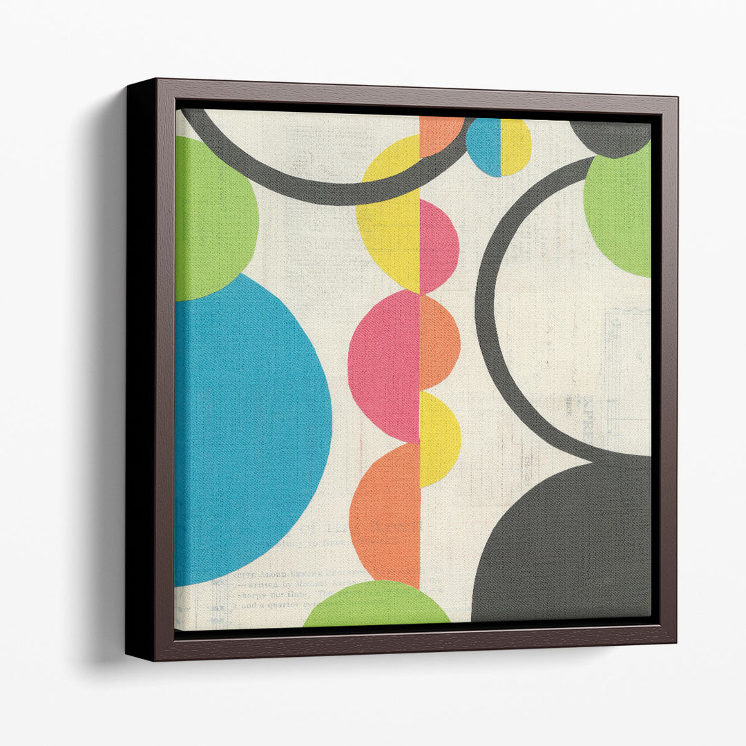 Abstract Minimalist Wall Art – clean layout with color accents