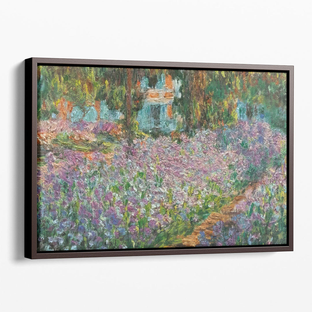 The Artist's Garden at Giverny, 1900 - Canvas Print Wall Art